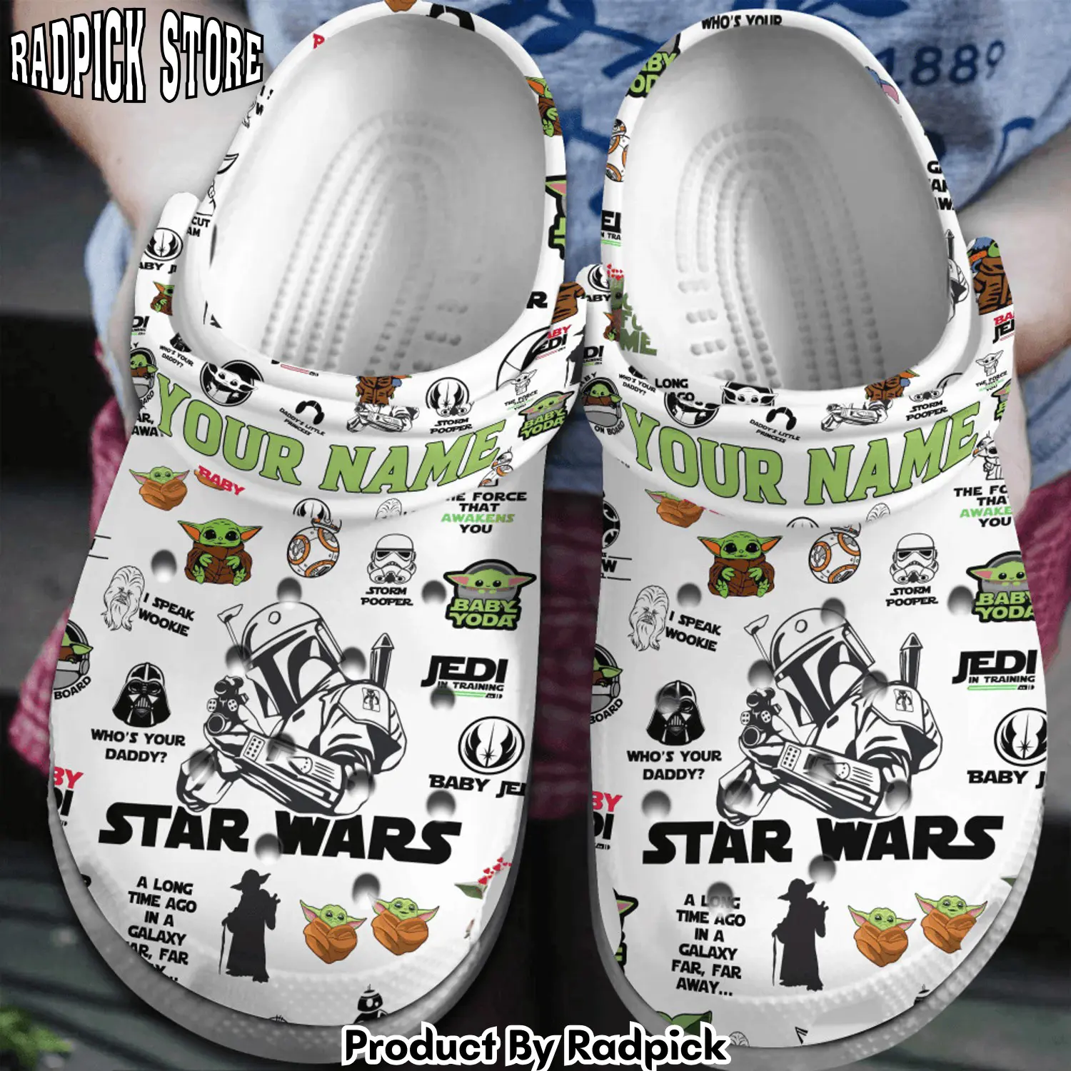 Radpick star wars movie clogs shoes comfortable for men women xxs rp6521204